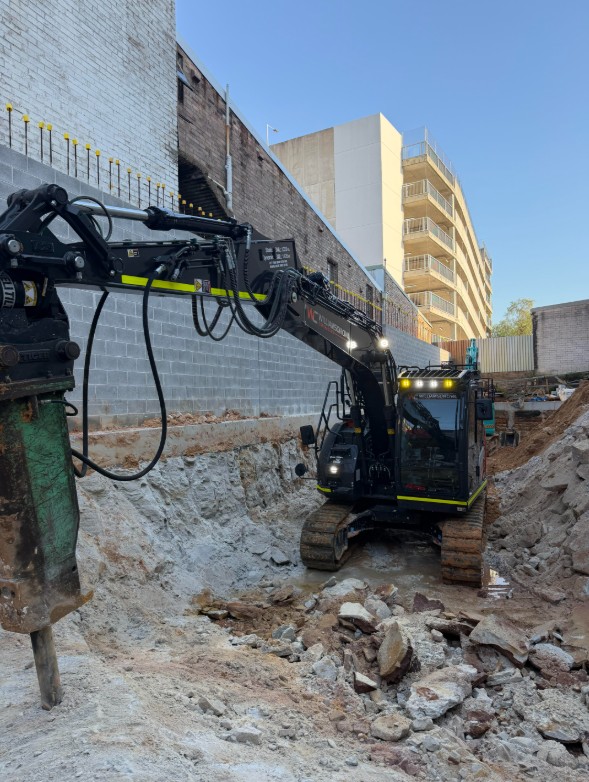 Basement Rock Breaking